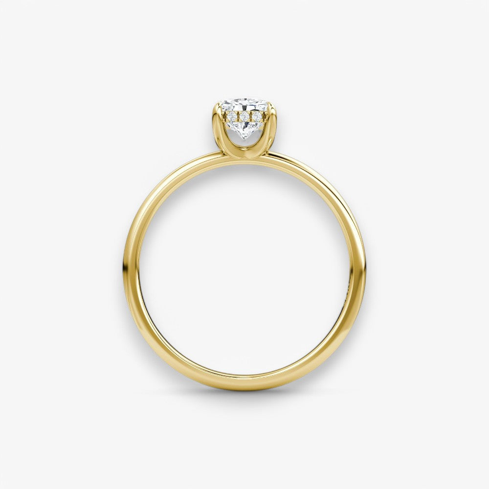 AMOUR (Radiant Gelbgold ohne Pave LABGROWN)