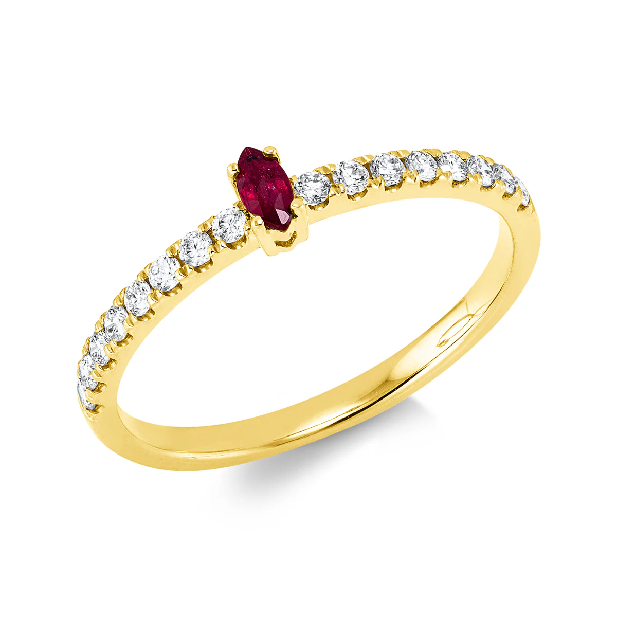 Farbstein Classic Ring Gelbgold - 1BY39