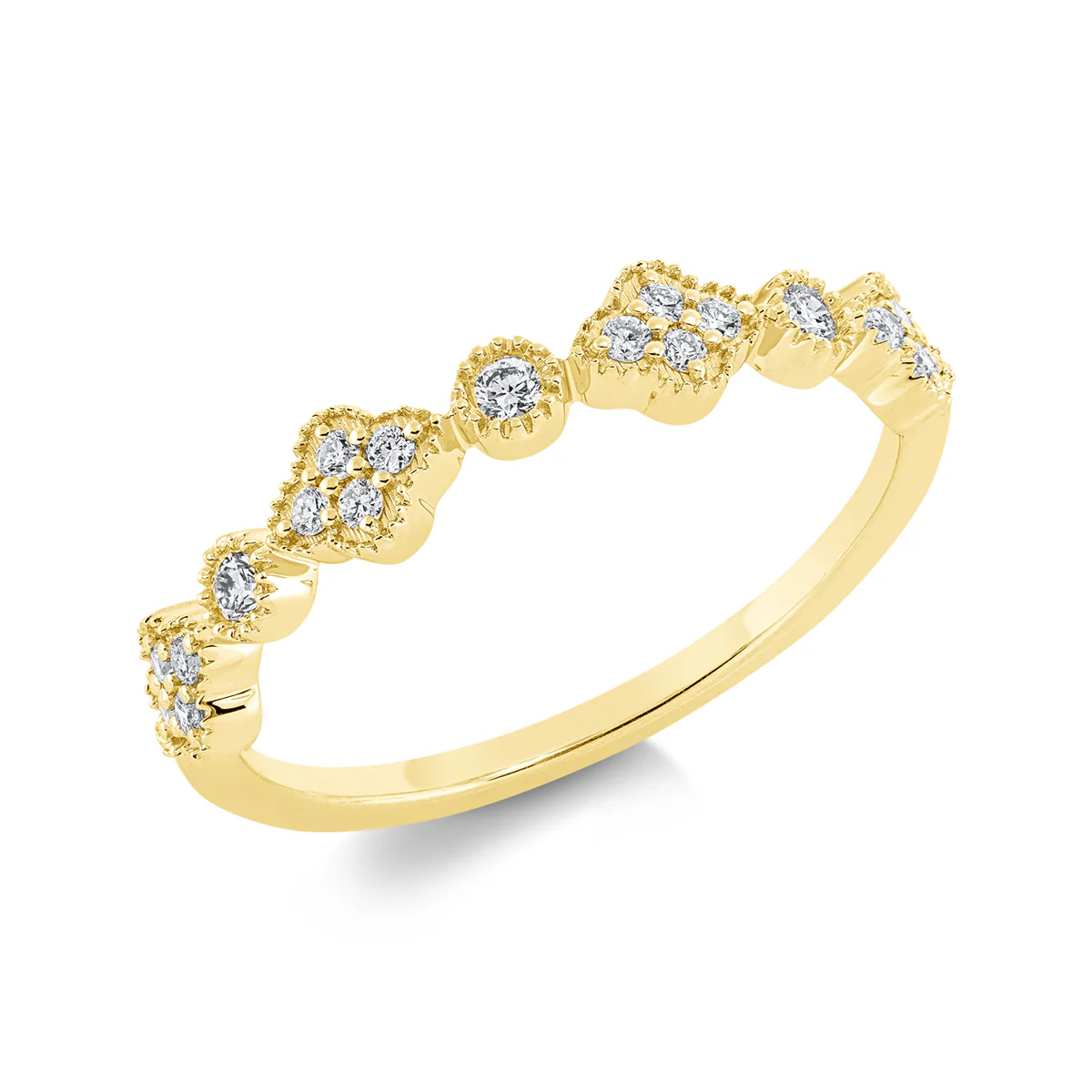 Modern Woman Ring Gelbgold - 1FP09