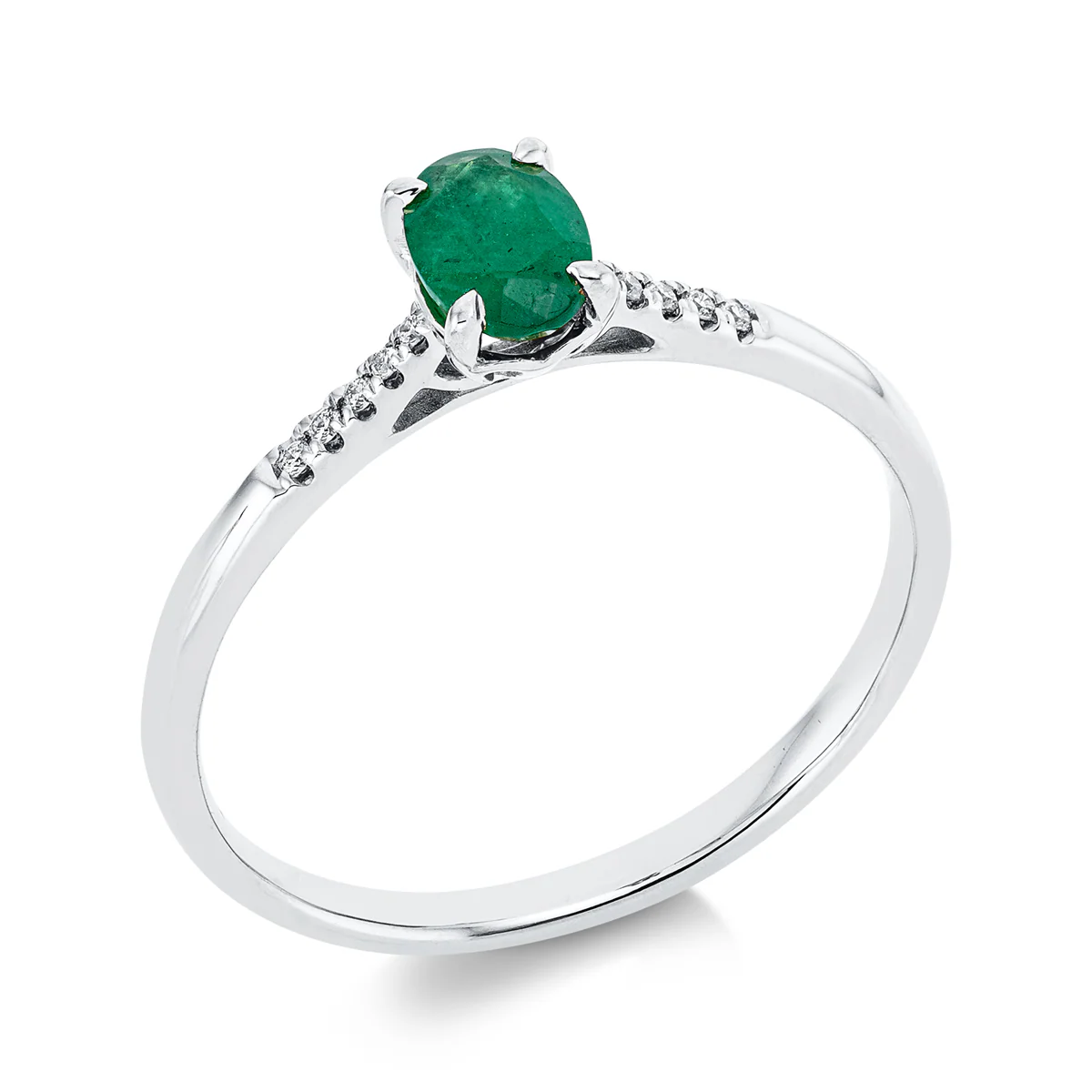Farbstein Classic Ring Weissgold - 1FQ50