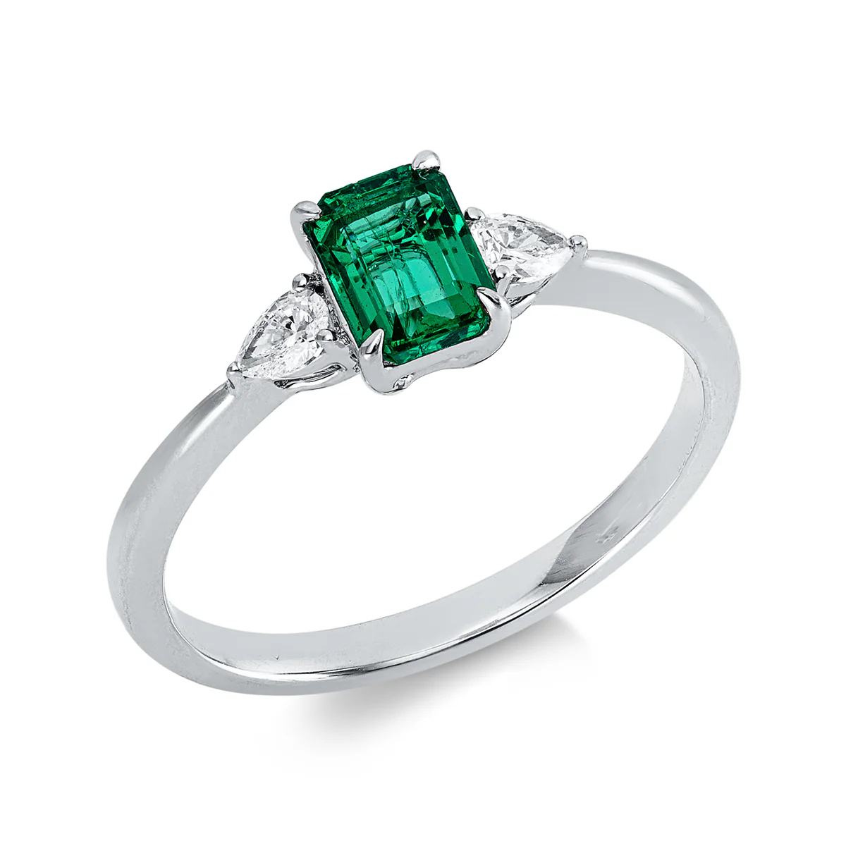 Farbstein Classic Ring Weissgold - 1JC27