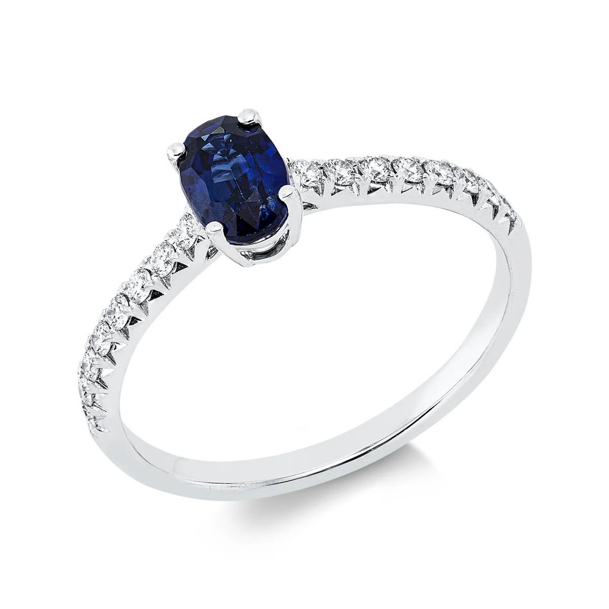 Farbstein Classic Ring Weissgold - 1JC45