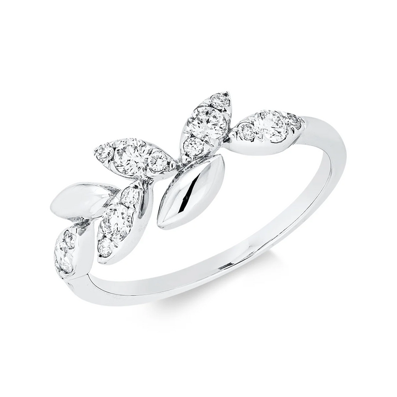 Modern Woman Ring Weißgold - 1JD15