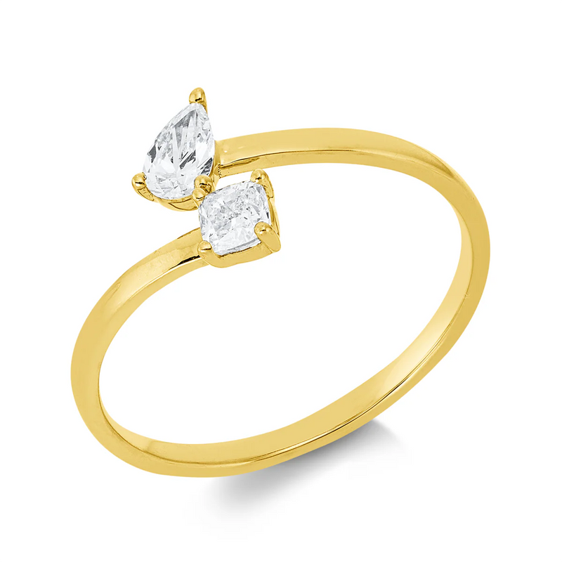 Modern Woman Ring Gelbgold - 1JL04