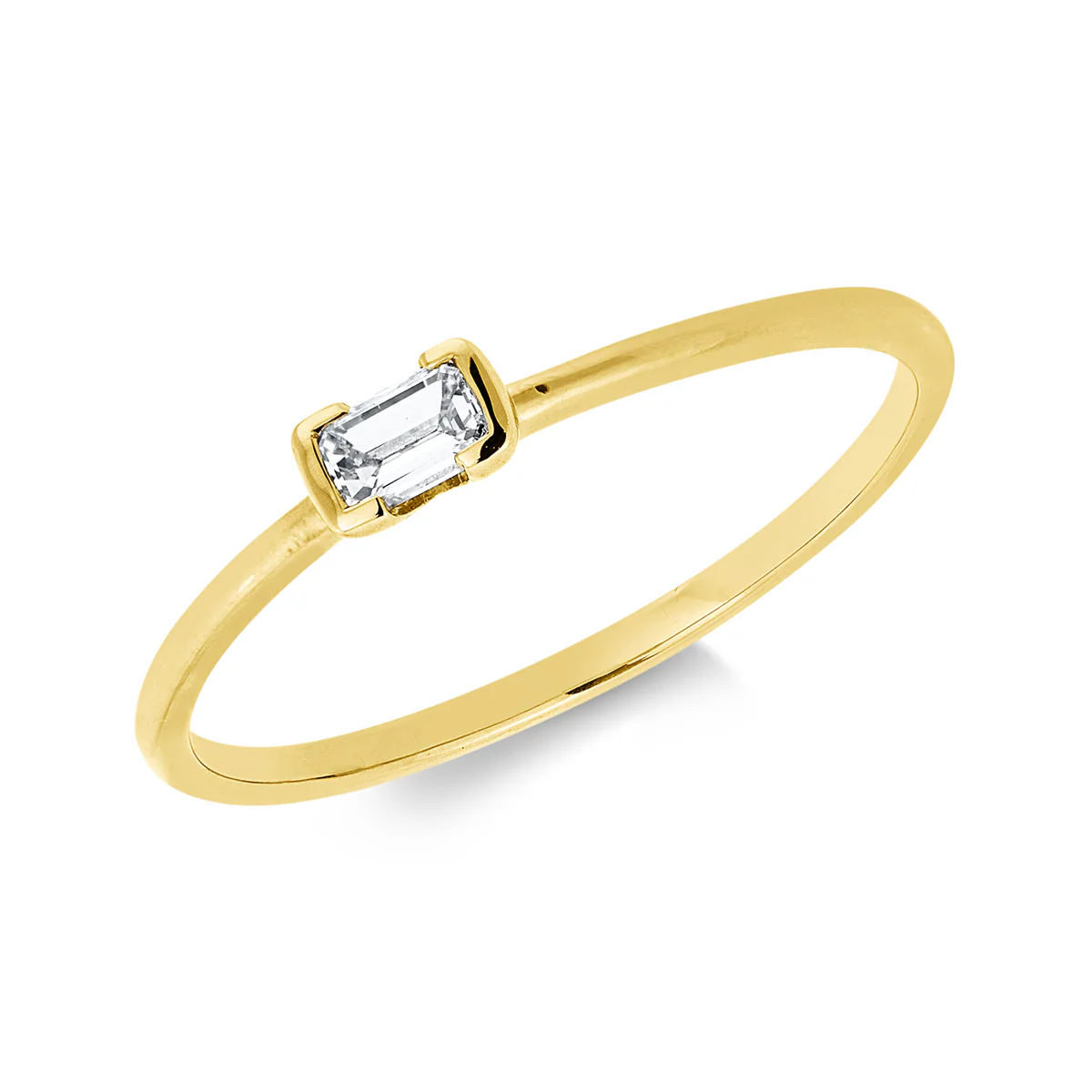Solitaire Ring Gelbgold - 1JL19