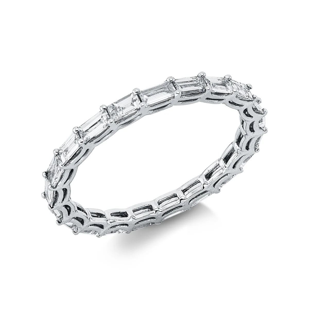 Baguette Ring Weißgold - 1JS92