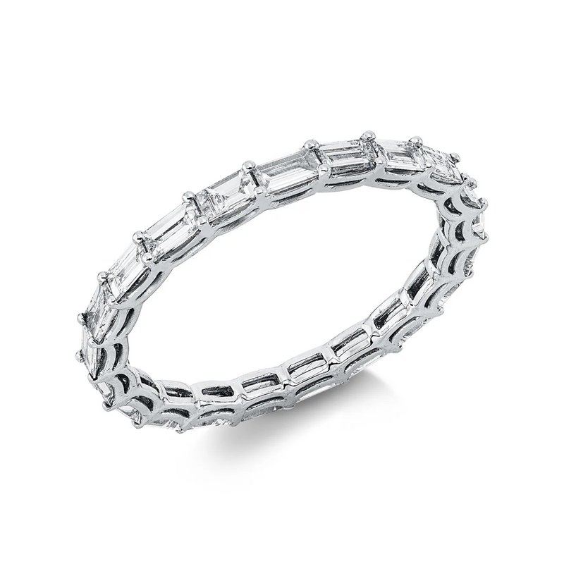 Baguette Ring Weißgold - 1JS92