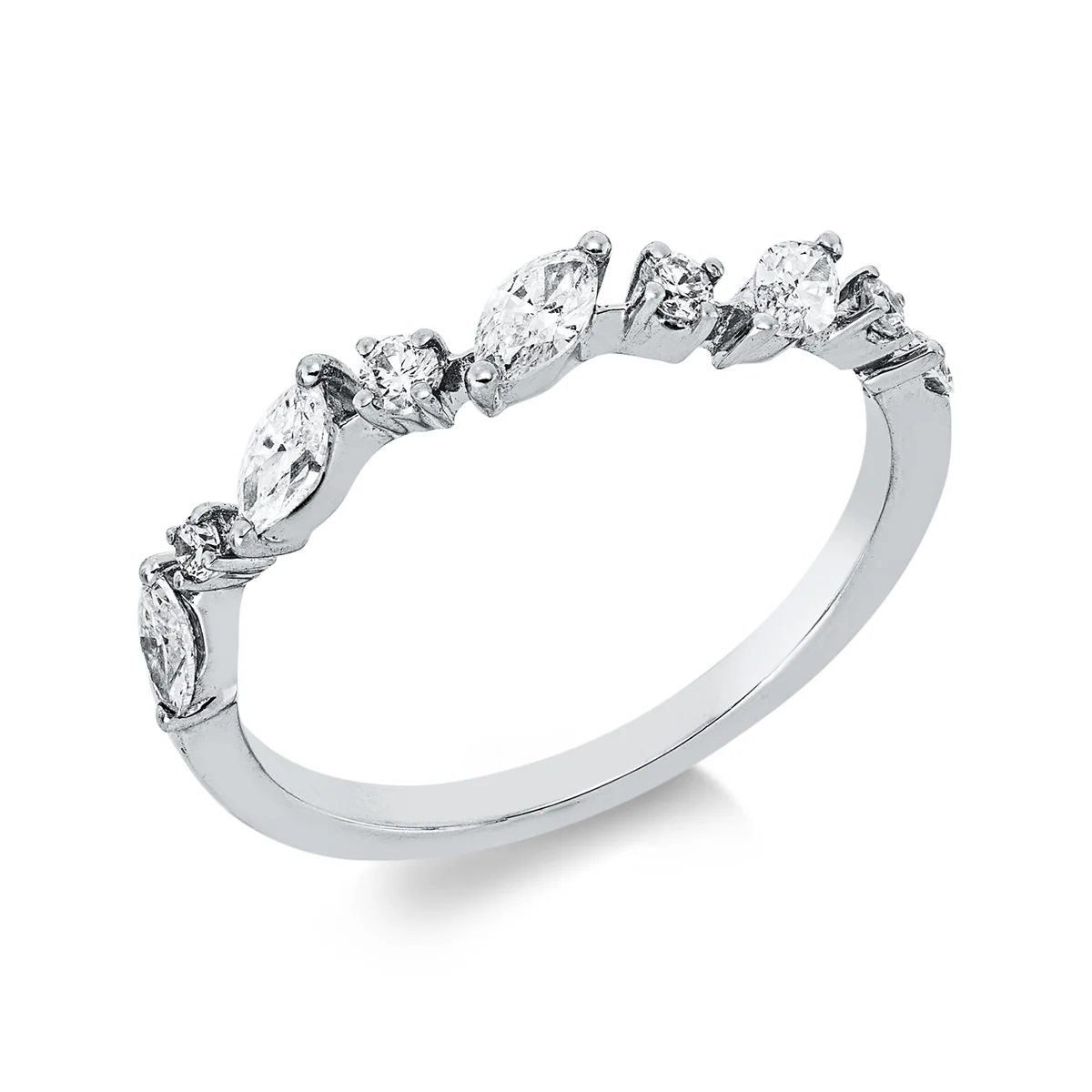 Modern Woman Ring Weißgold - 1JZ62