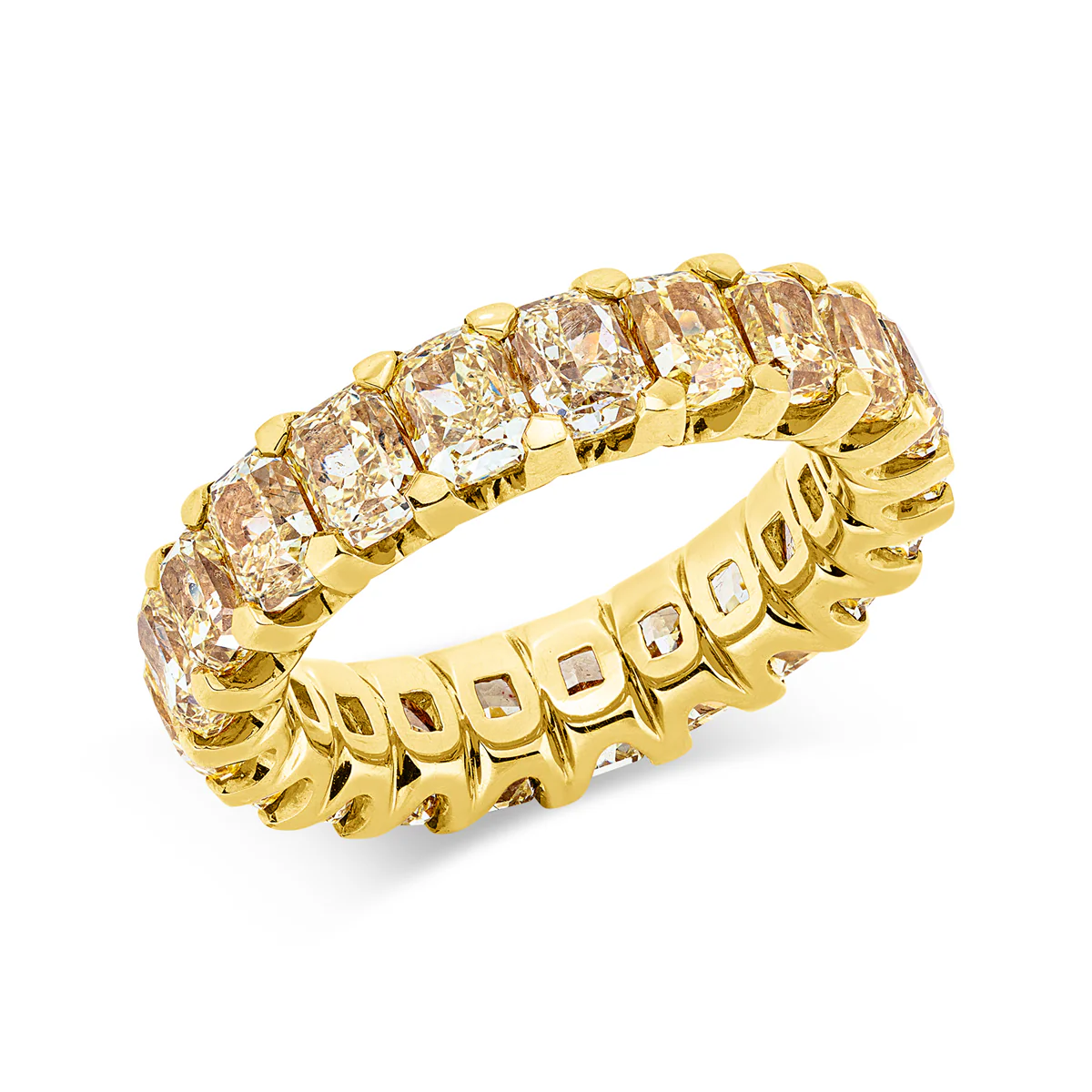 Farbiger Diamant Ring Gelbgold - 1W305