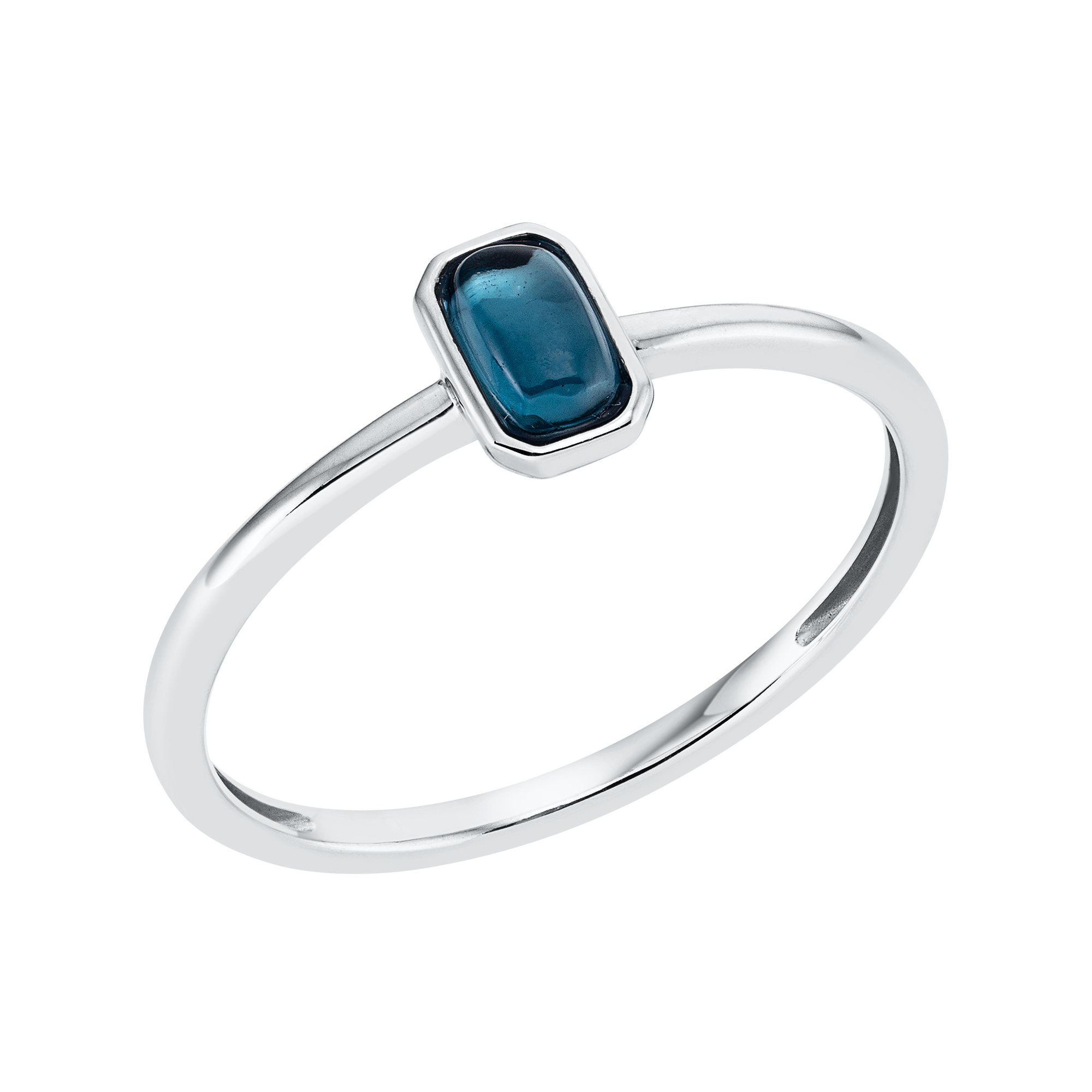 Ring 18 kt WG baguette