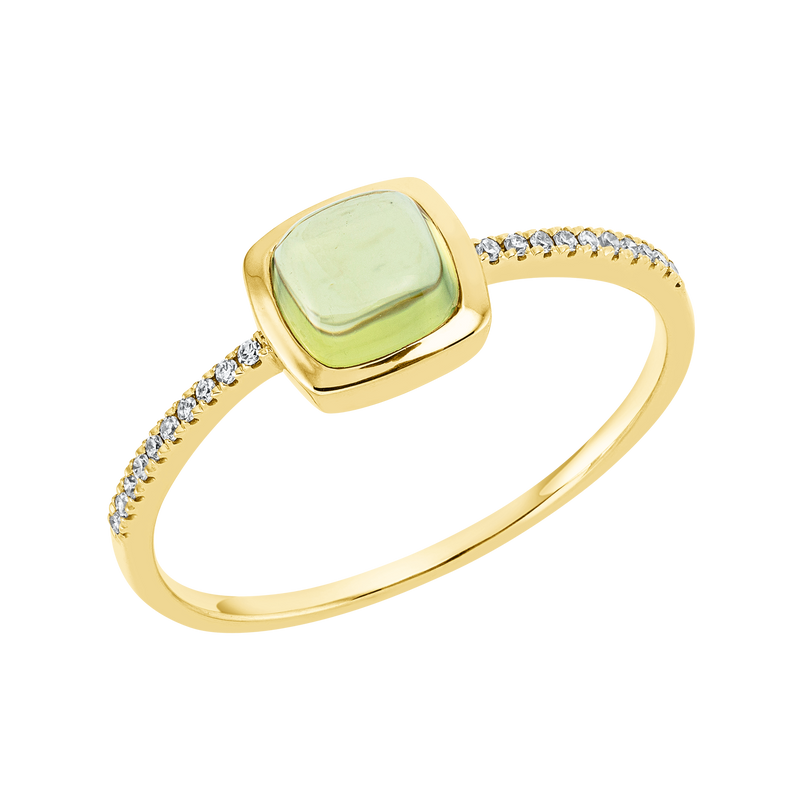 Ring 18 kt GG cushion