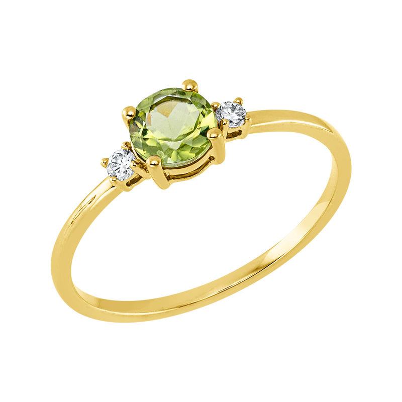Ring 4er-Krappe 18 kt GG