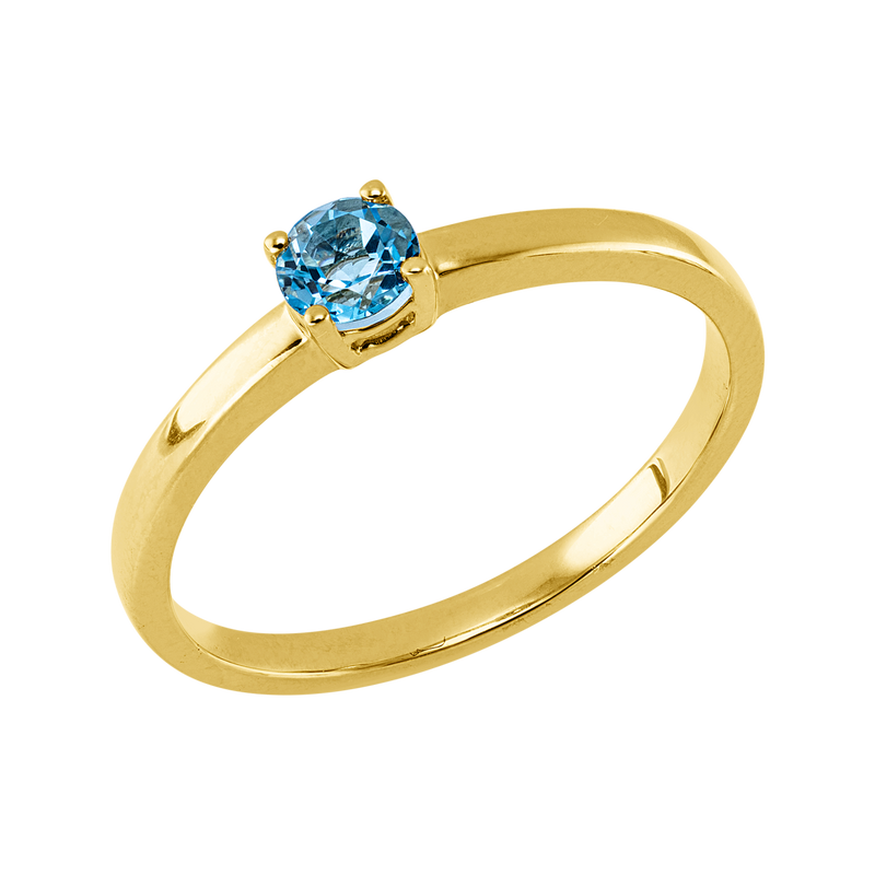 Ring 4er-Krappe 14 kt GG