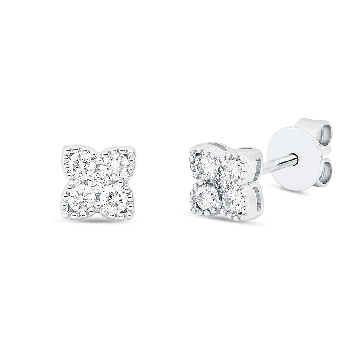 Modern Woman Ohrstecker Weissgold - 2Y274