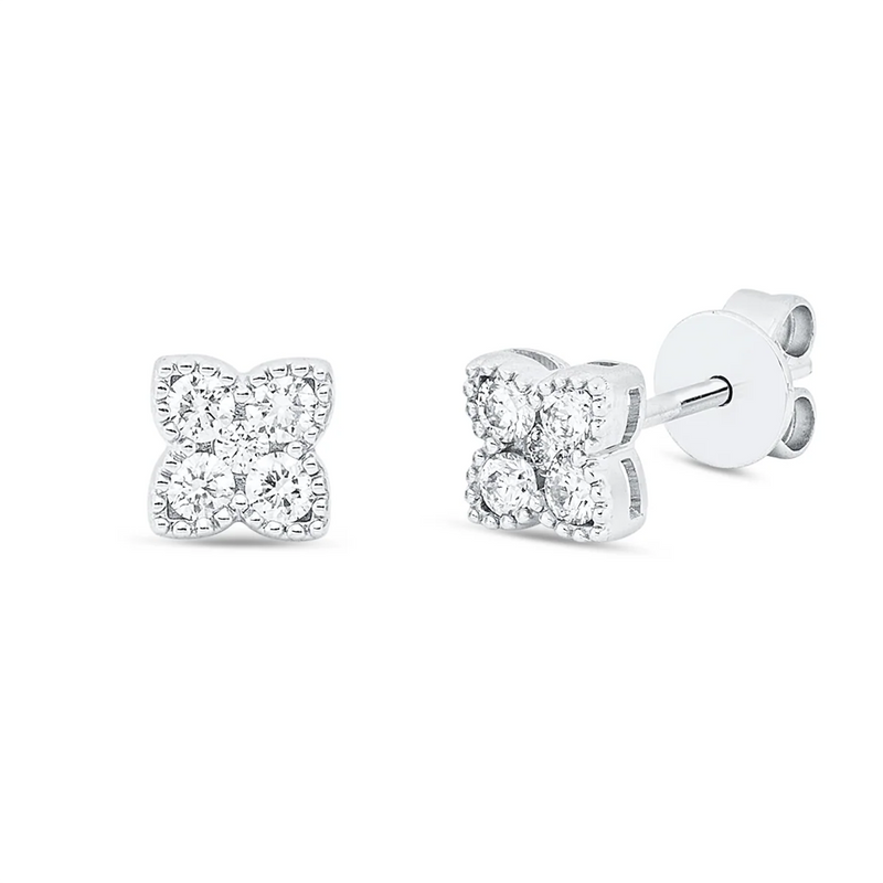 Modern Woman Ohrstecker Weissgold - 2Y274