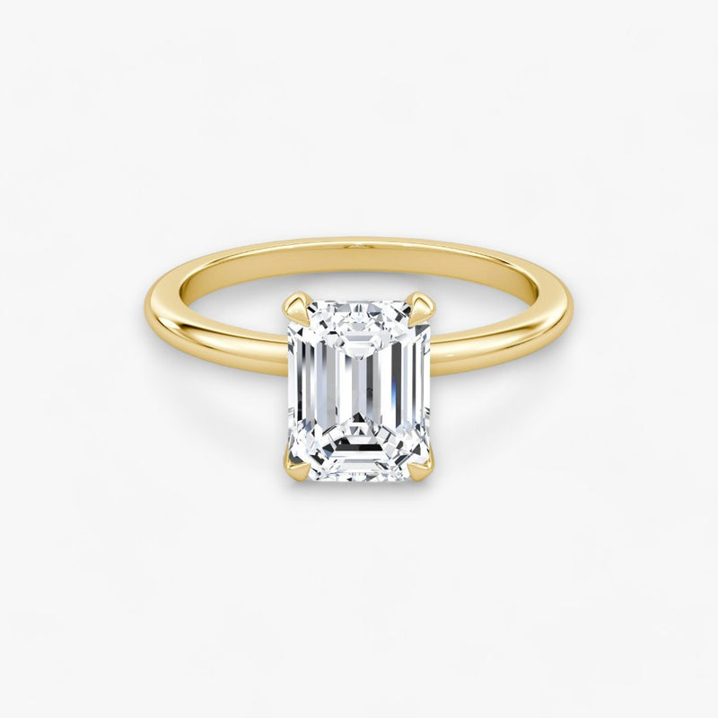 VITRA (Emerald Yellow Gold without Pave LABGROWN)