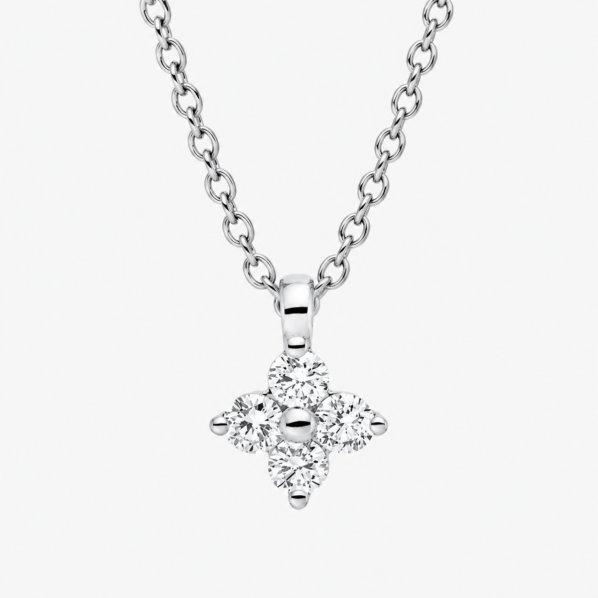 KLEE Collier (Weissgold - 4P083)