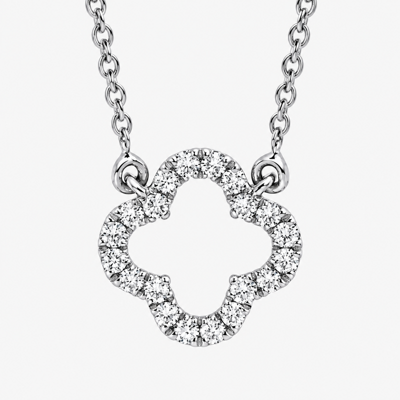 KLEE Collier (Weissgold - 4L765)