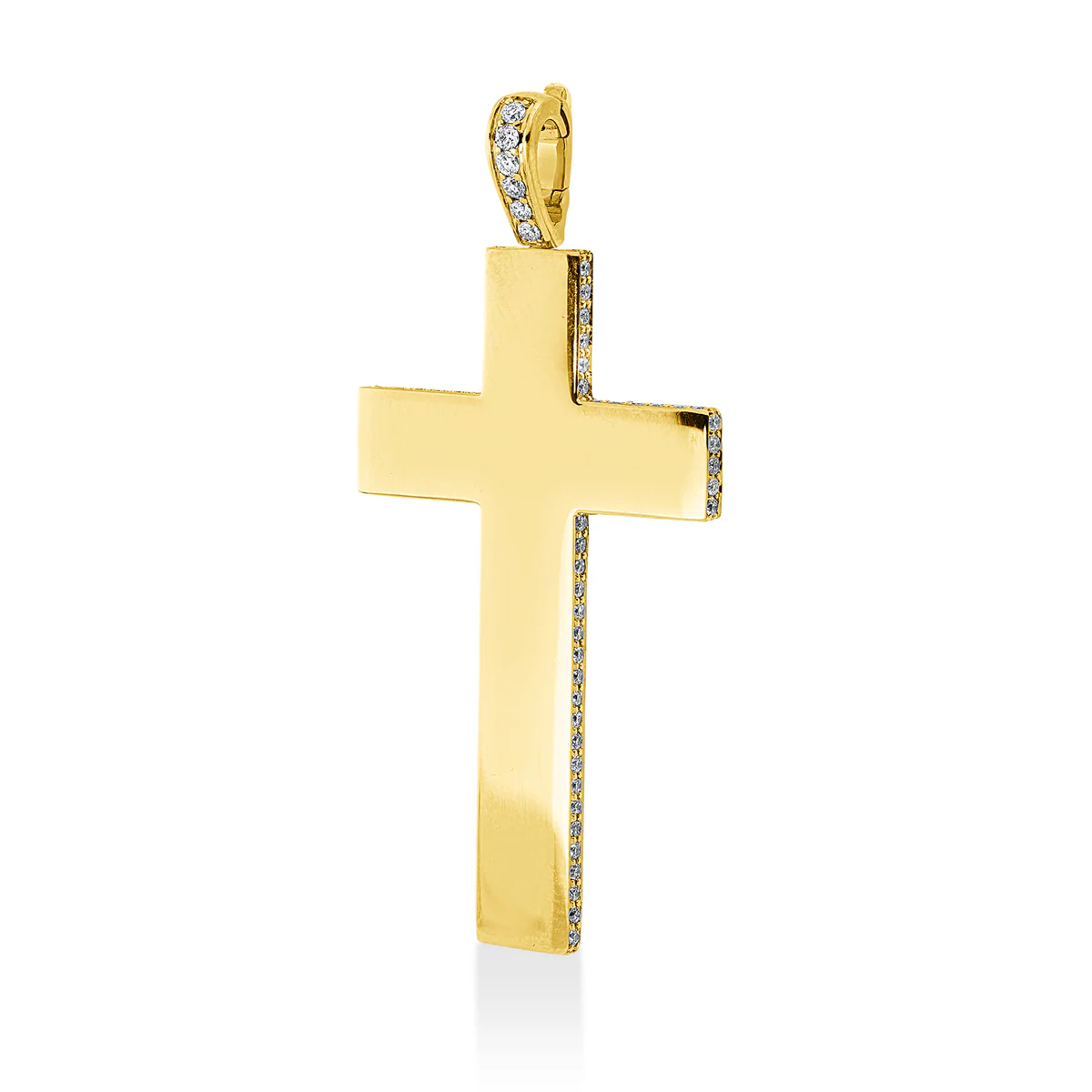 Kreuz Anhänger Gelbgold - 3I852