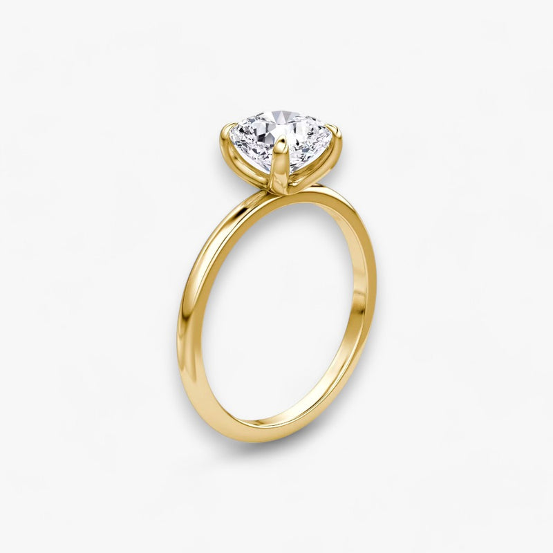 VITRA (Cushion Yellow Gold without Pave LABGROWN)