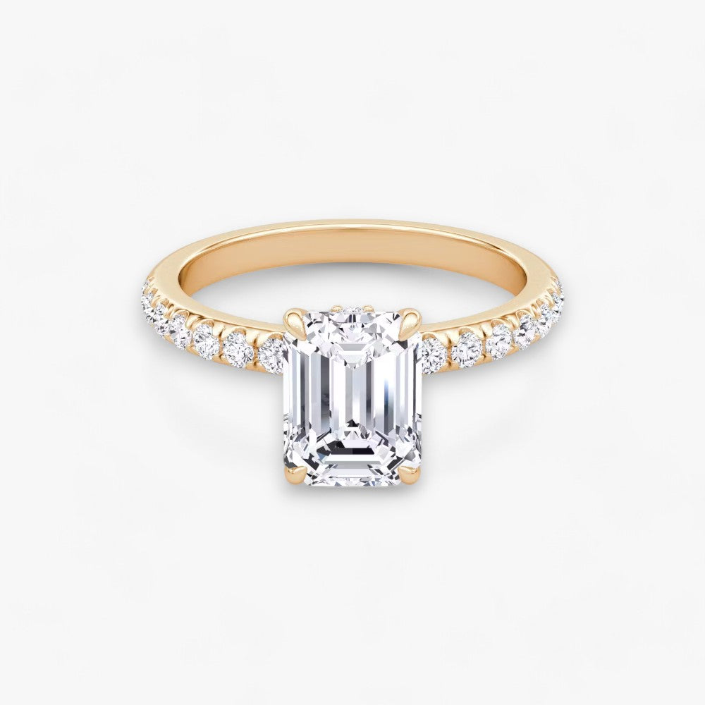 JOIE (Emerald Rosegold mit Pave LABGROWN)
