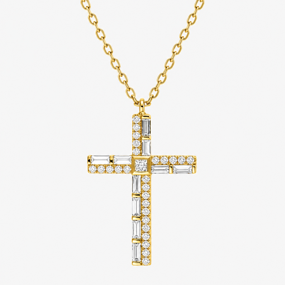 CRUX Collier (Gelbgold - 4P441)