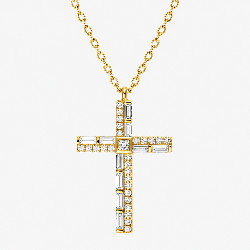 CRUX Collier (Gelbgold - 4P441)