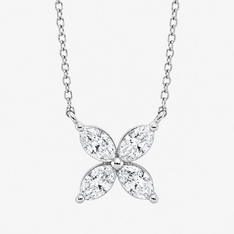 KLEE Collier (Weissgold - 4M933)