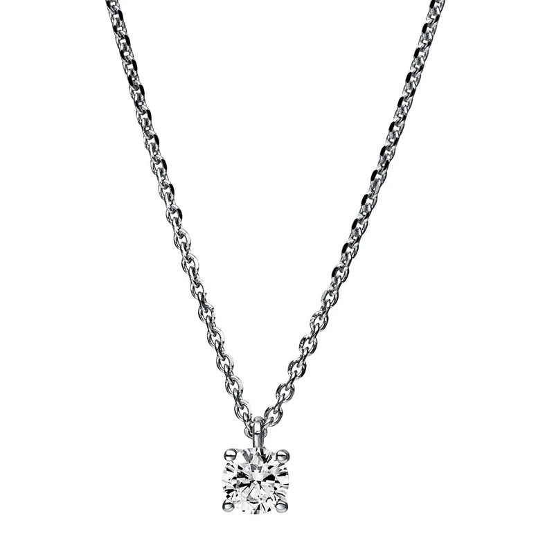 Solitaire Collier Weissgold - 4E914