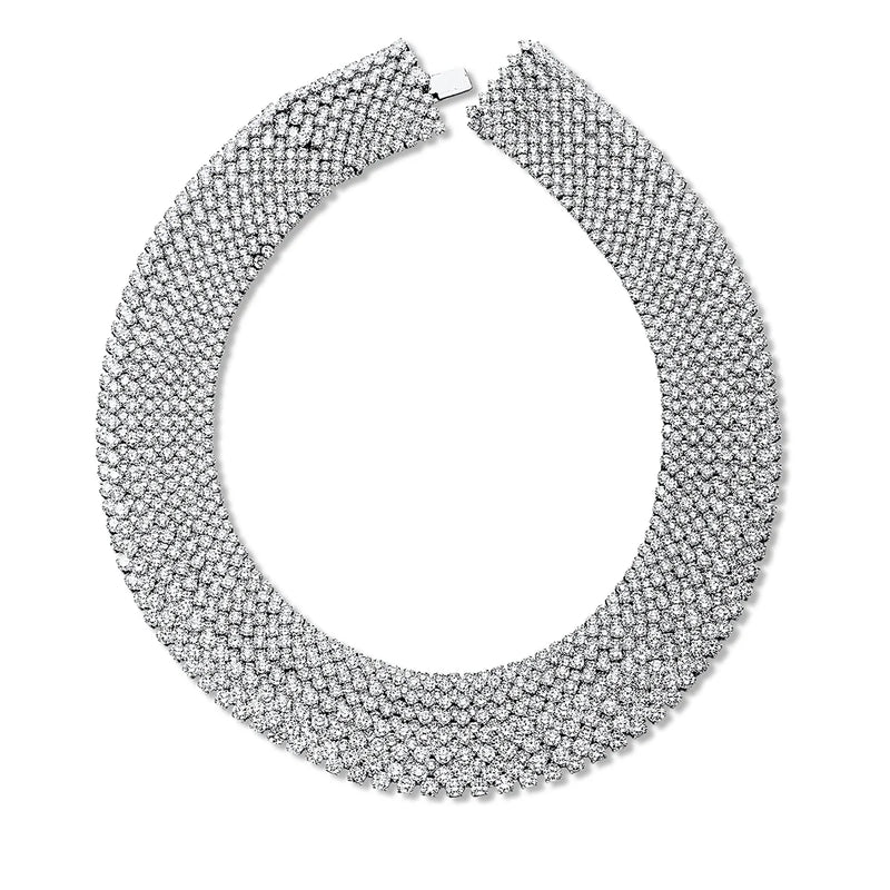 Exklusiv Collier Weissgold - 4F761