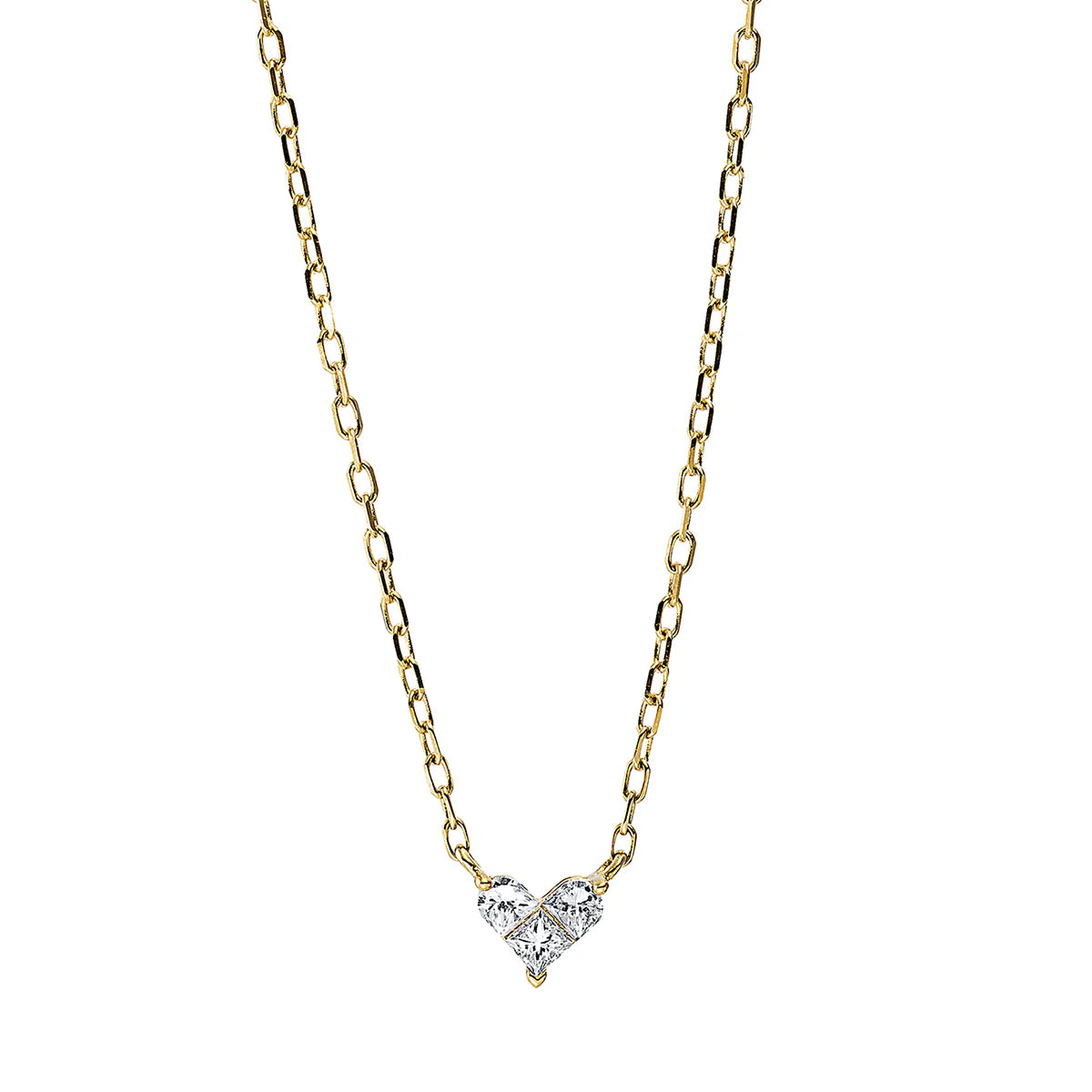 Herz Collier Gelbgold - 4I705