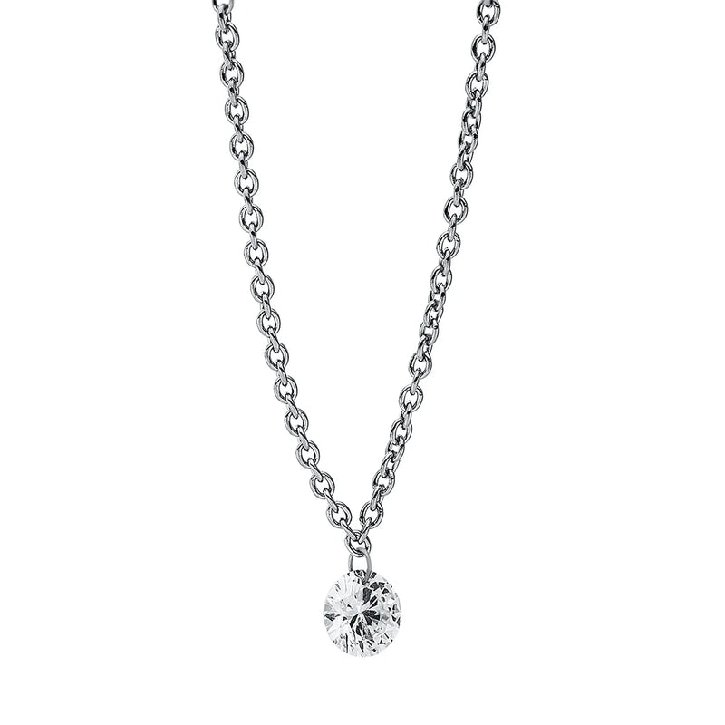 Dancing Diamond Collier Gelbgold Weissgold - 4J503