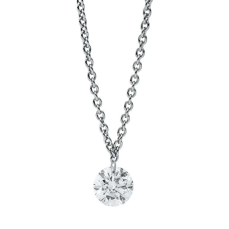 Dancing Diamond Collier Gelbgold Weissgold - 4J505