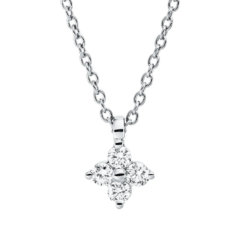 Modern Woman Collier Weissgold - 4P083