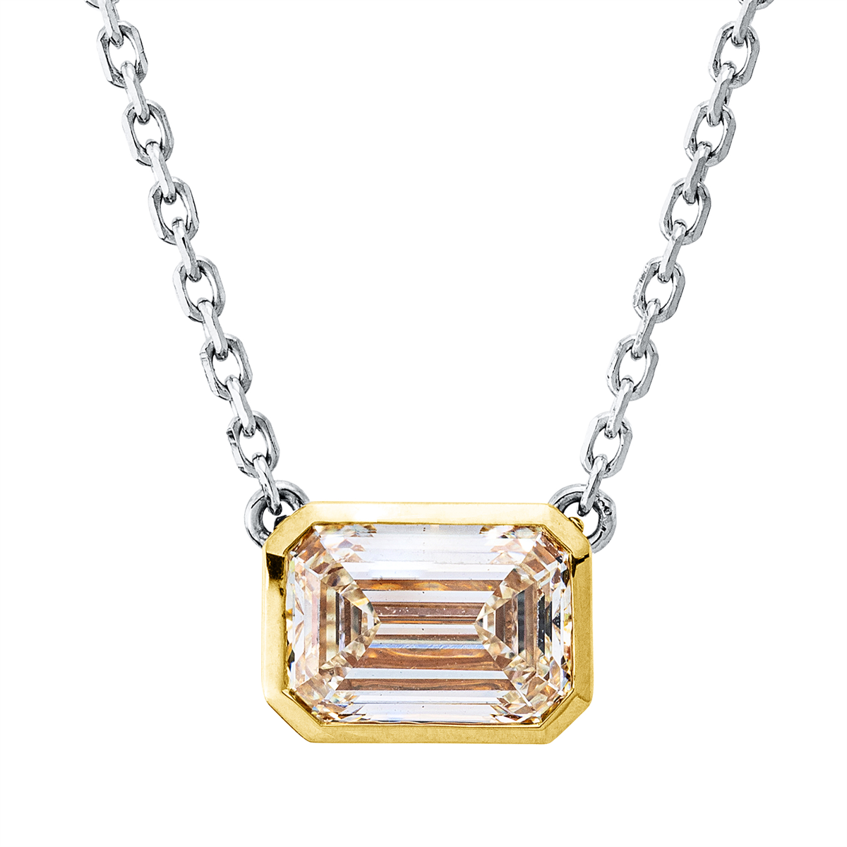 Collier 950 Pt GP, mit ZÖ 40,6 cm