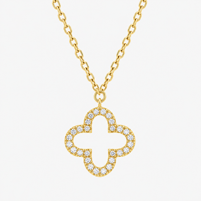 KLEE Collier (Weissgold - 4Q830)