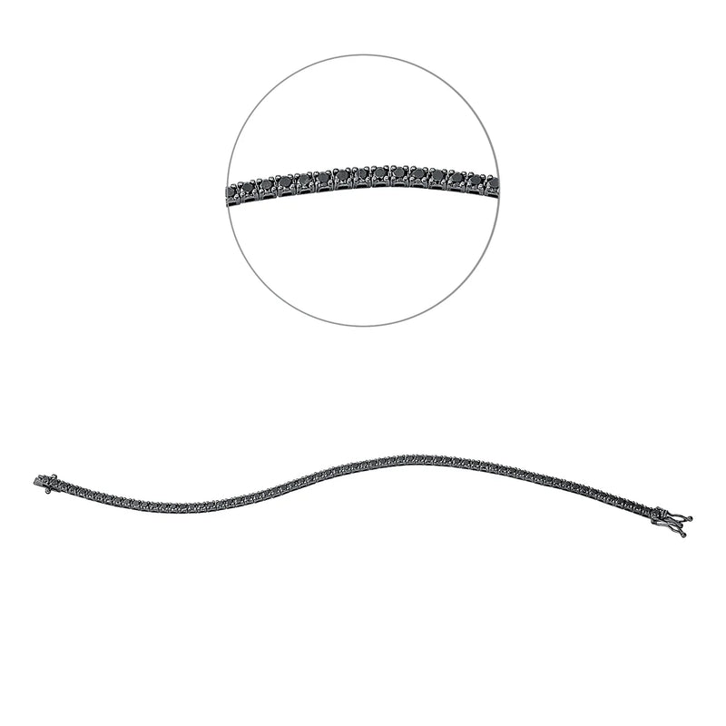 Tennisarmband Weißgold - 5D682