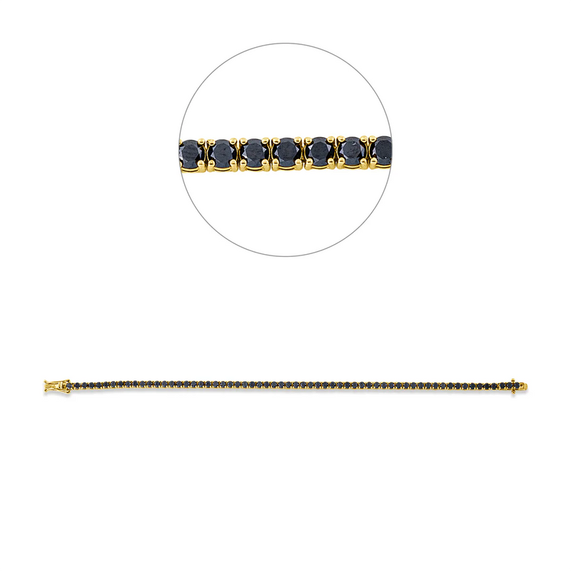 Tennisarmband Gelbgold - 5F355