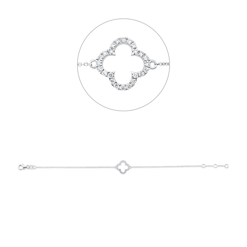 Modern Woman Armband Weissgold - 5G602