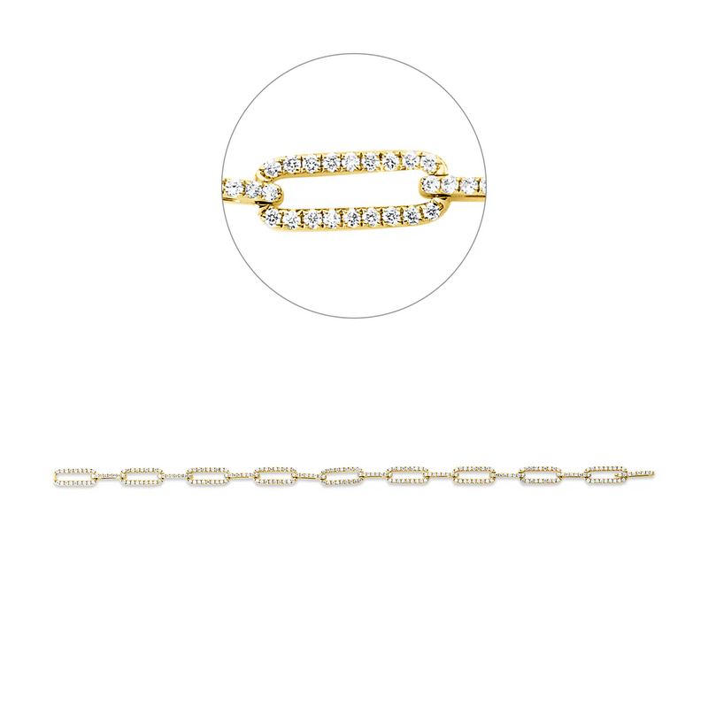 Exklusiv Armband Gelbgold - 5G665