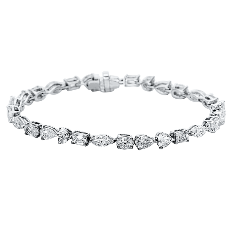 TENNIS Armband (Weißgold - 5C056)