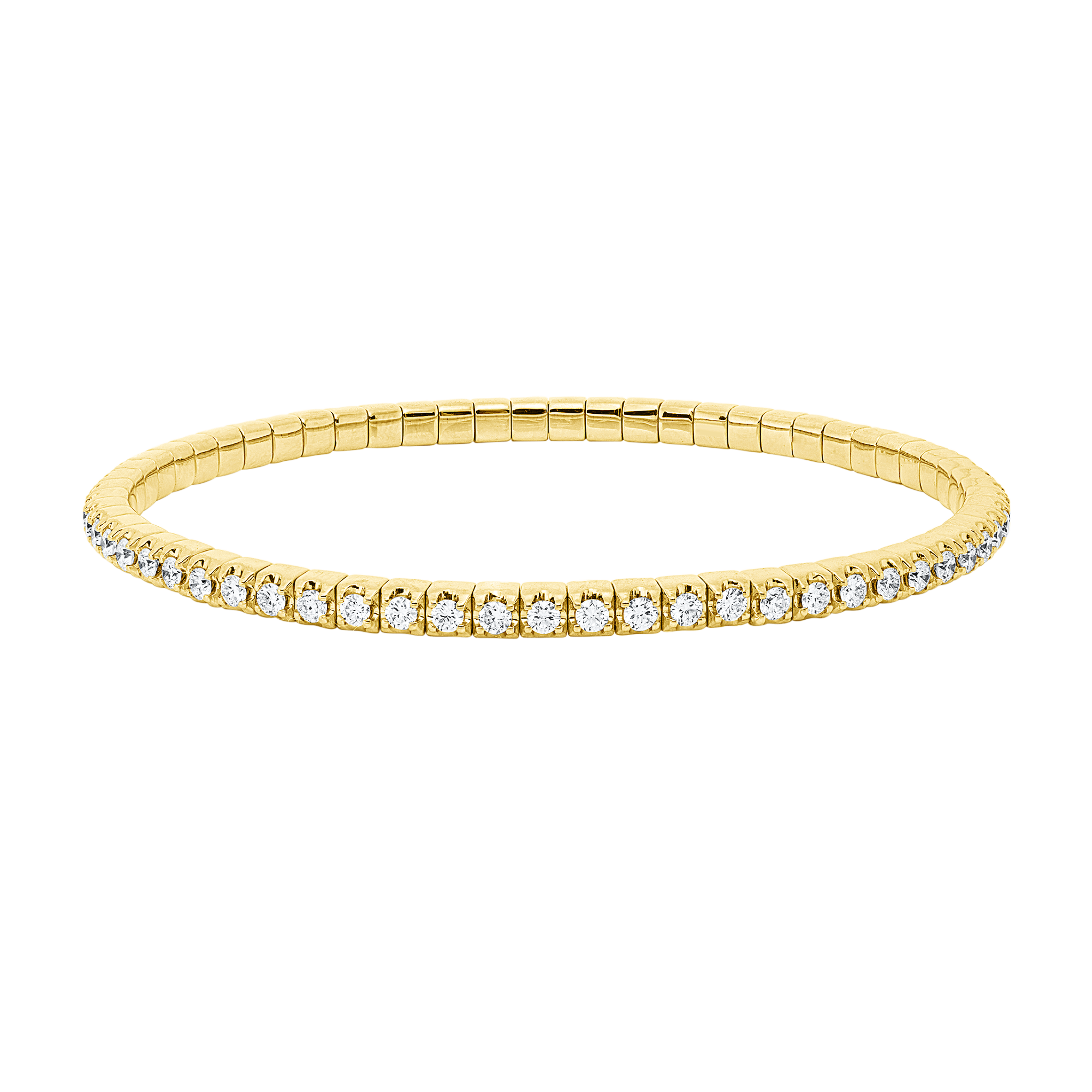 Armband 18 kt GG, Flex-Band, variabel