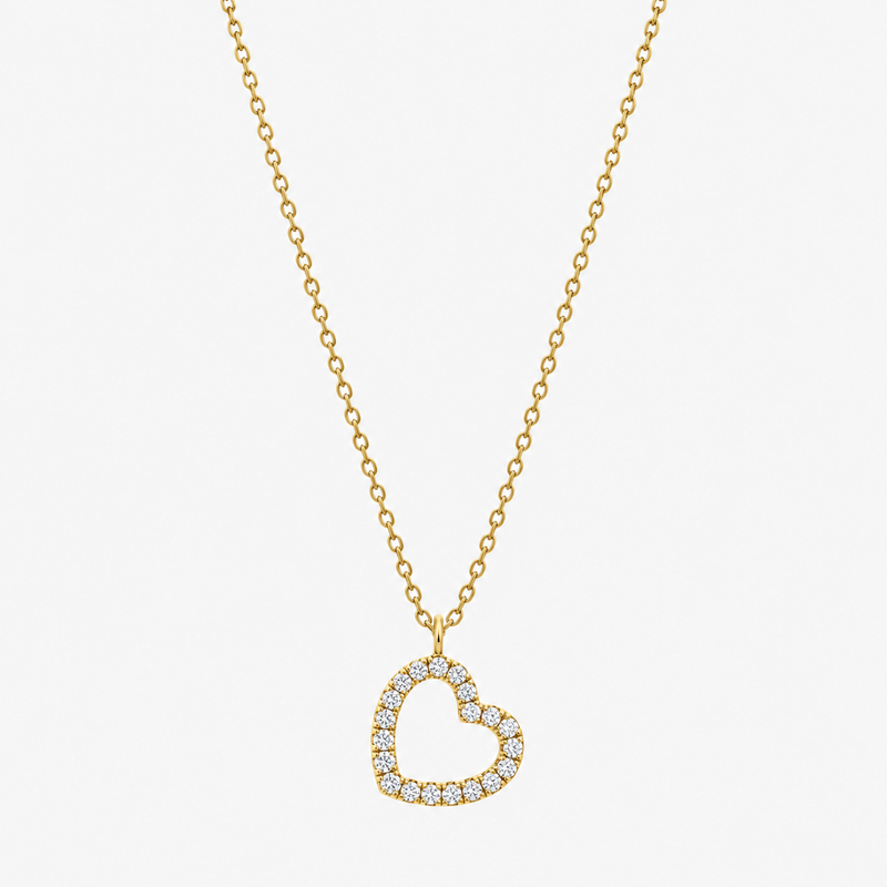HEART Collier (Gelbgold - 4J776)