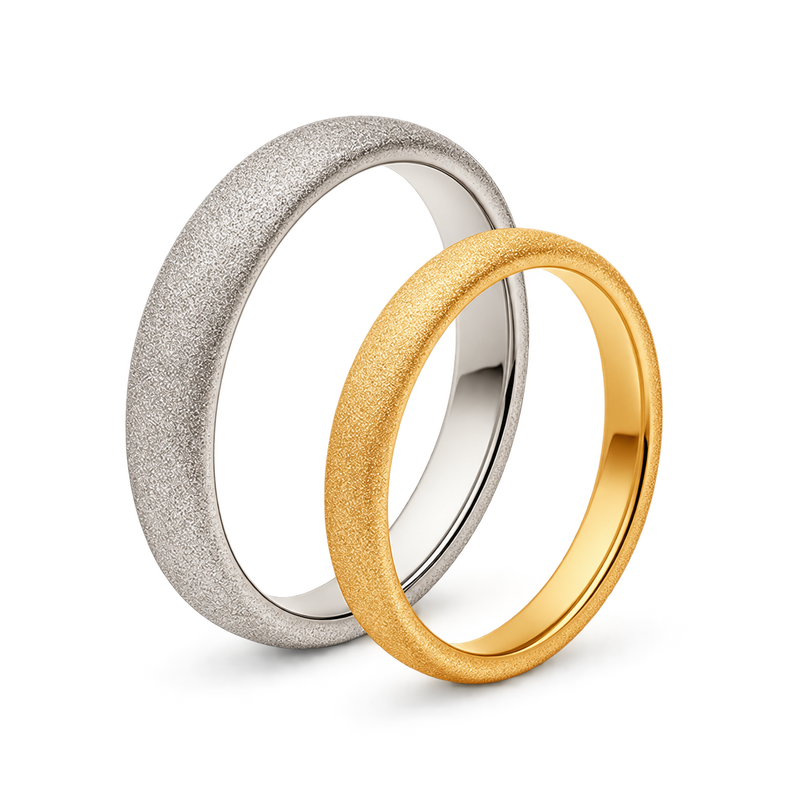 Manufaktur Trauringe Weissgold I Loma & Lousia