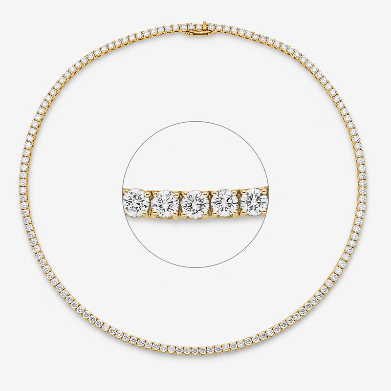 TENNIS Collier (Gelbgold - 4L518)
