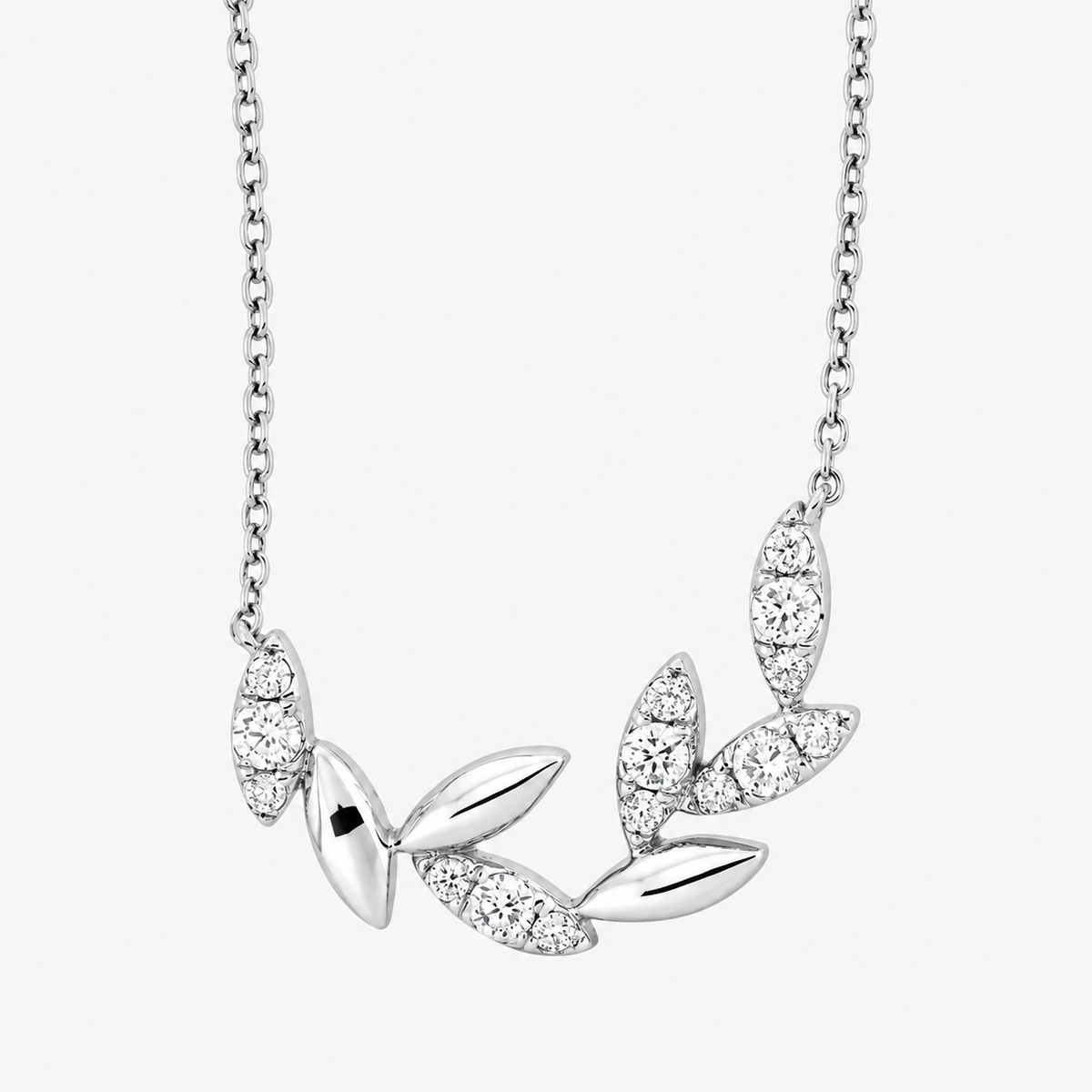 LUME Collier (Weissgold - 4P766)