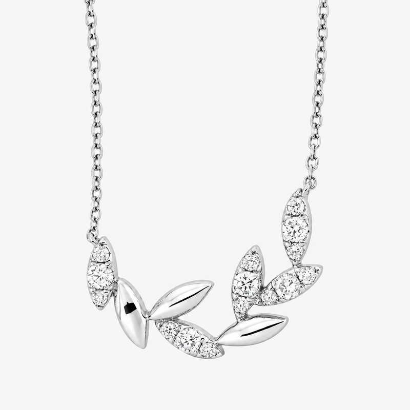 LUME Collier (Weissgold - 4P766)