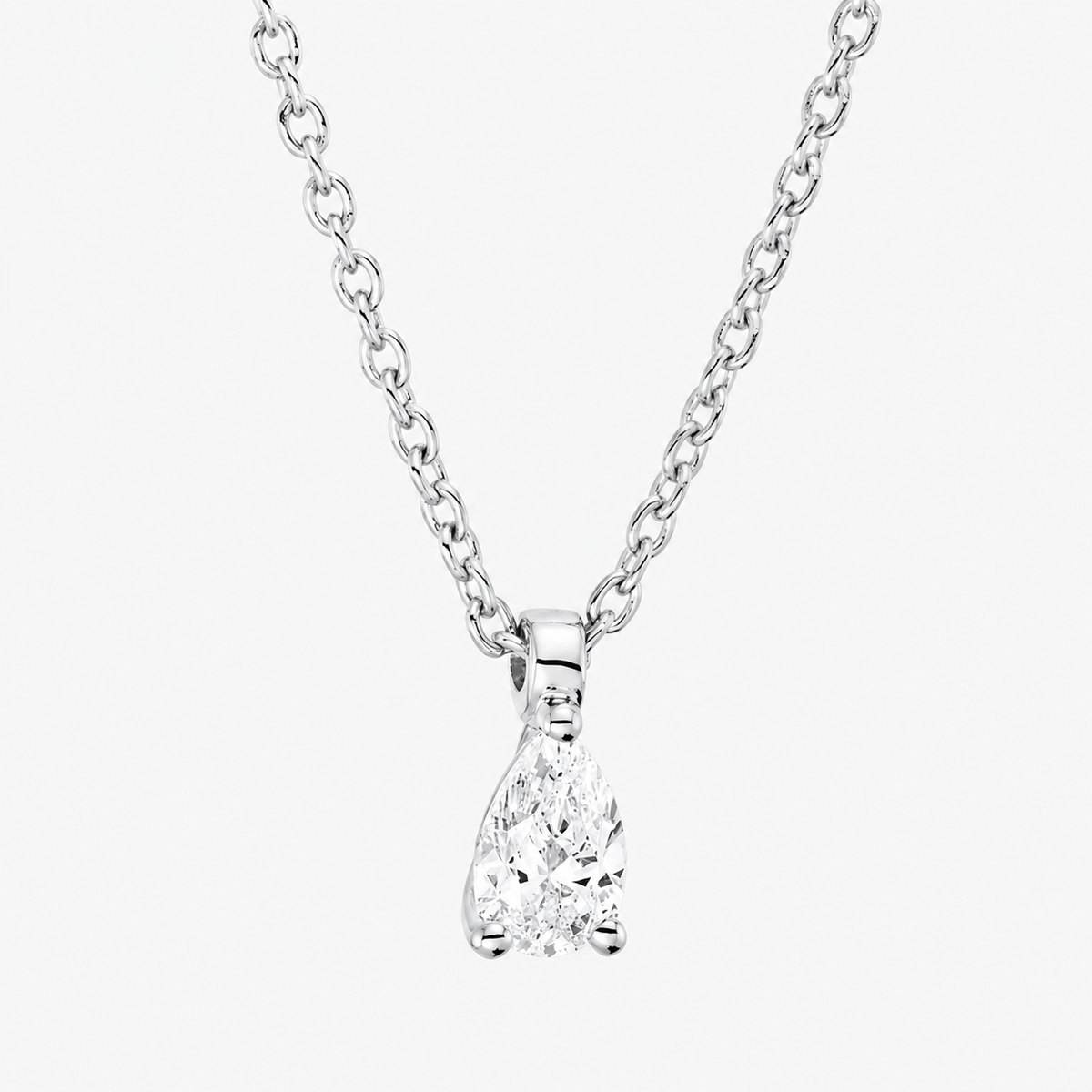 KRAPPE Collier (Weissgold - 4P112)