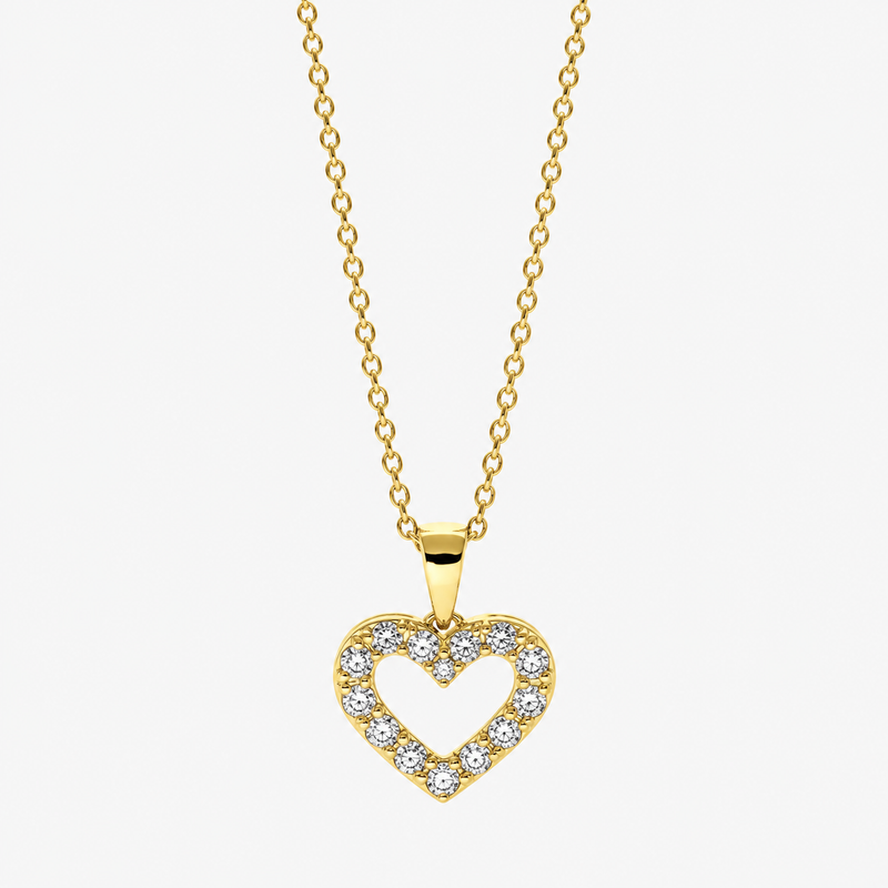 HEART Collier (Gelbgold - 4I775)