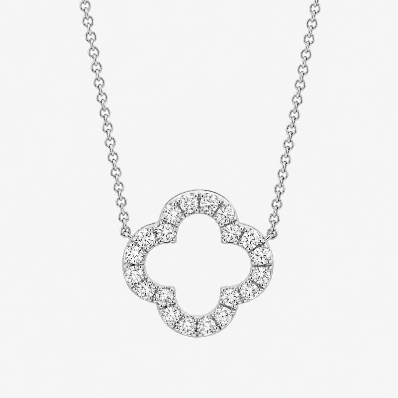 KLEE Collier (Weissgold - 4P680)